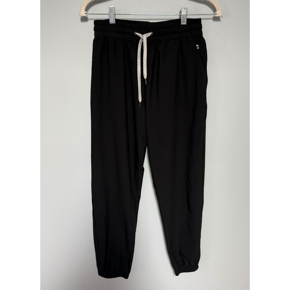Vuori Women's Weekend Jogger Black Stretch Activewear Pants Lightweight
Size S